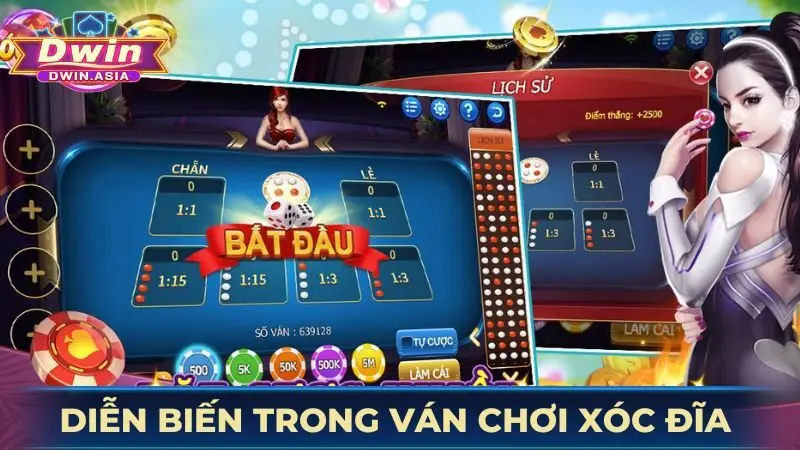 Diễn biến trong một ván chơi xóc đĩa cần nắm rõ