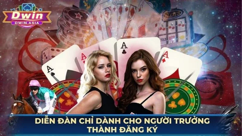 Diễn đàn chỉ dành cho người trưởng thành đăng ký